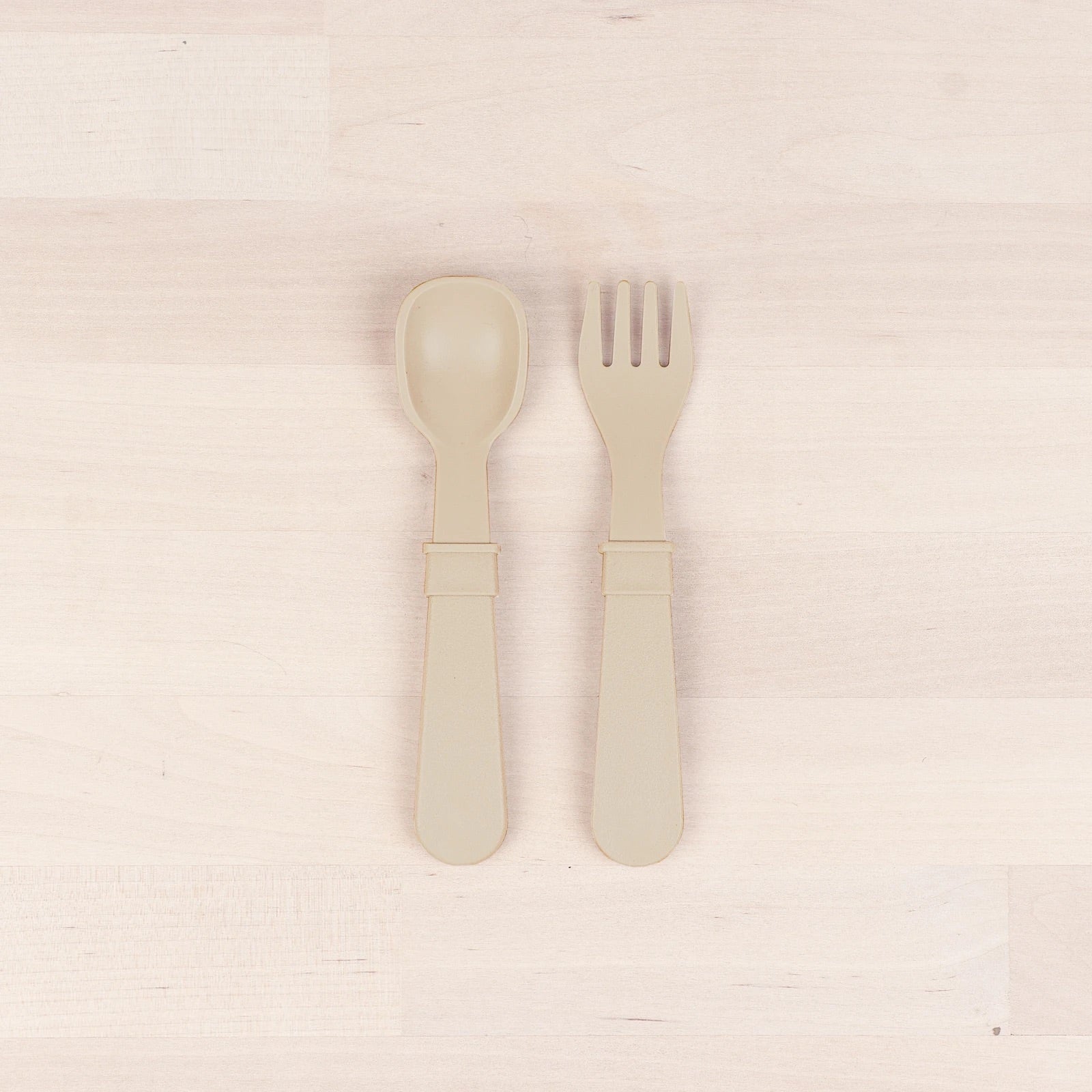 Re-Play Fork & Spoon Set - Sand