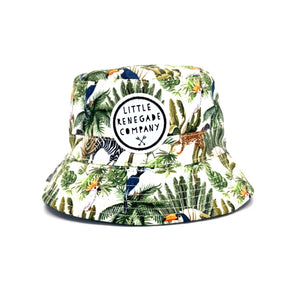 Little Renegade Company Reversible Bucket Hat - Jungle Fever