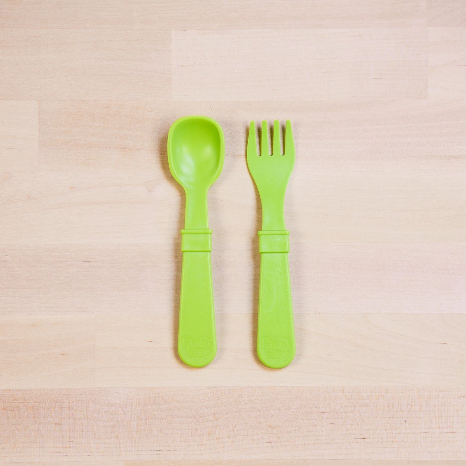 Re-Play Fork & Spoon Set - Green