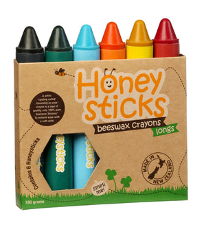 Honeysticks Beeswax Crayons - Longs