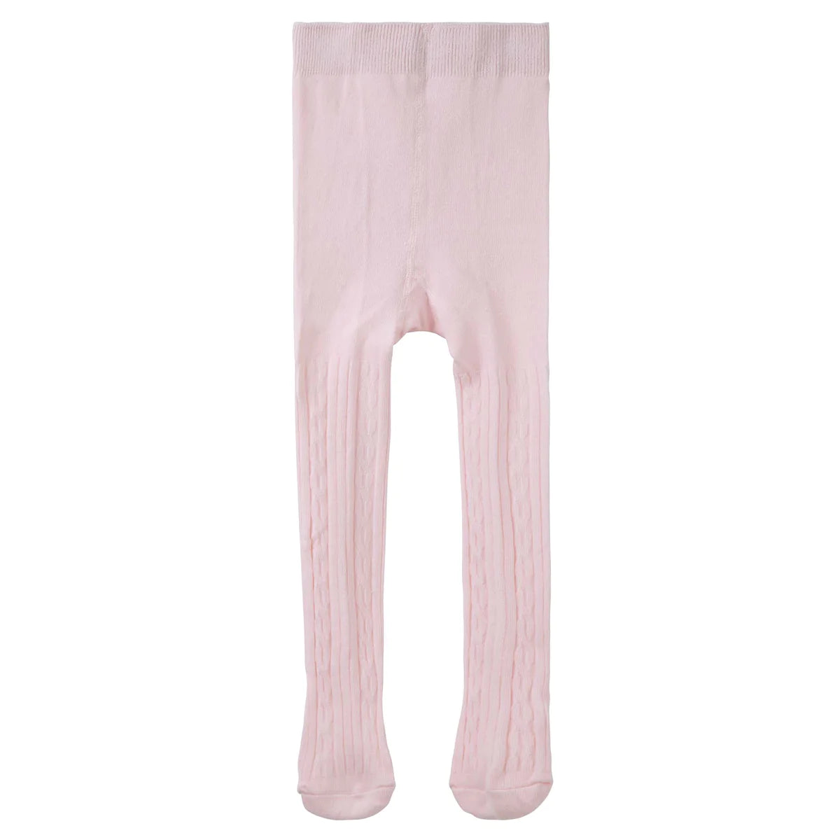 Designer Kidz Baby Cable Knit Tights - Pink