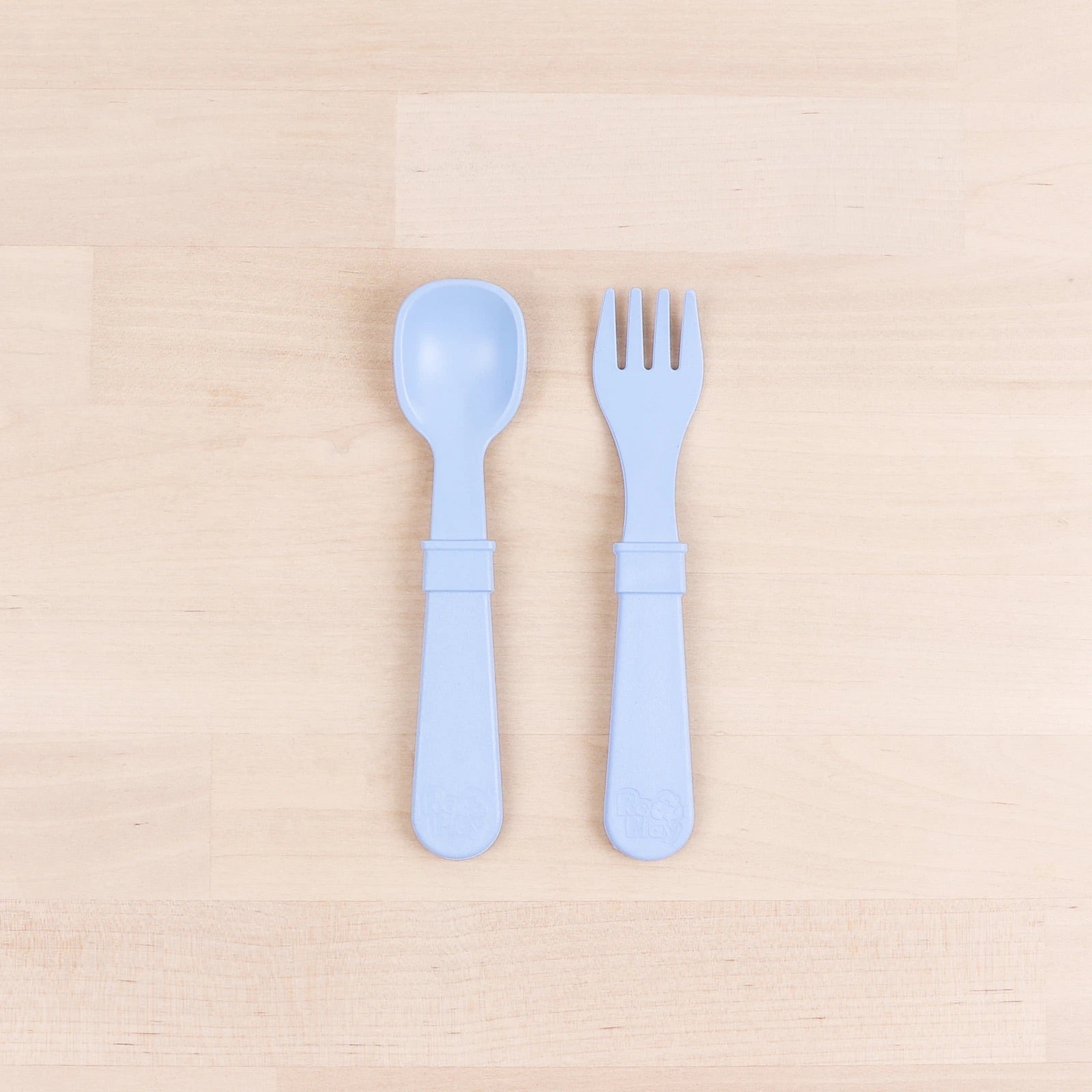 Re-Play Fork & Spoon Set - Ice Blue