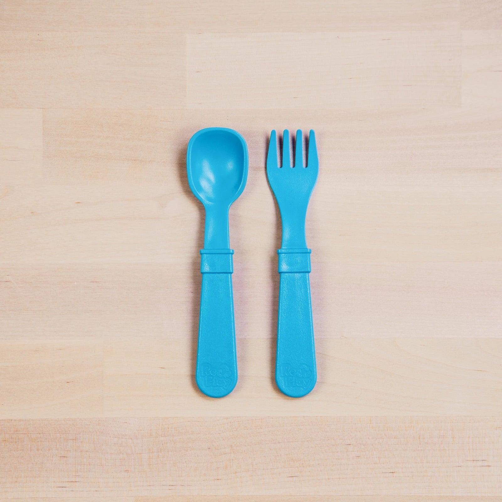 Re-Play Fork & Spoon Set - Sky Blue