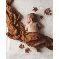 Snuggle Hunny Organic Muslin Wrap - Bronze