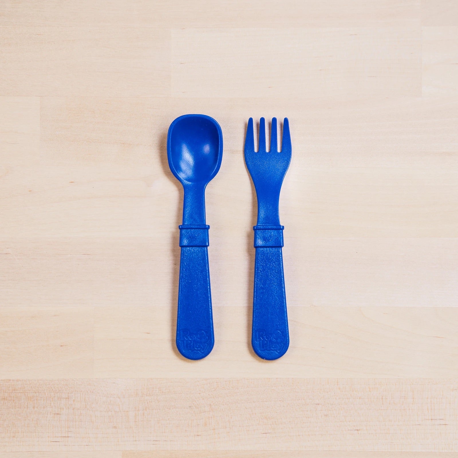 Re-Play Fork & Spoon Set - Navy Blue
